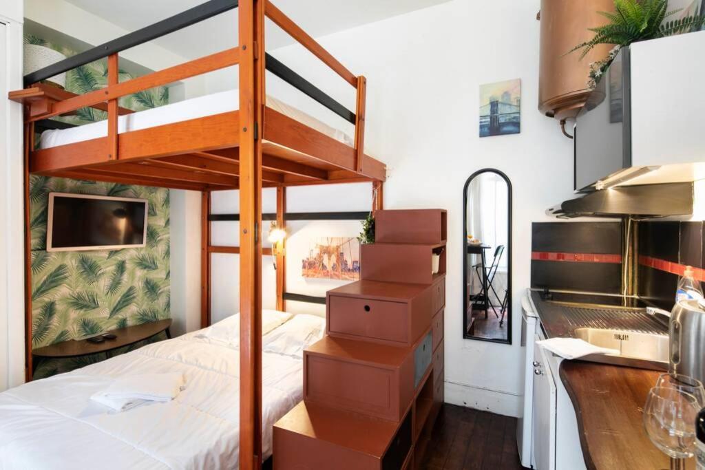 Two Beautiful Studios - Bastille- 4 Pers Paris Bagian luar foto